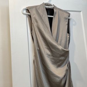 Silver allsaints dress(medium)
